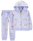 Toddler 2-Piece Fleece Jacket & Joggers Set 5T