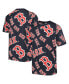 ფოტო #1 პროდუქტის Big Boys Navy Boston Red Sox Allover Team T-shirt
