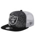 Men's Black Las Vegas Raiders Court Sport 9fifty Snapback Hat