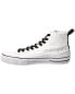 Karl Lagerfeld Vulcanized Canvas High-Top Sneaker Men's White 8.5