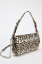 ANIMAL PRINT SHOULDER BAG