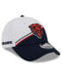 Men's White, Navy Chicago Bears 2023 Sideline 9FORTY Adjustable Hat