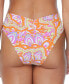 ფოტო #2 პროდუქტის Juniors' Selina Printed V-Waist Bikini Bottoms