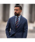 Фото #2 товара Battisti - Extra Long Silk Jacquard Tie for Men