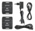 Фото #4 товара Manhattan 4K HDMI over Ethernet Extender Kit - Extends 4K@30Hz signal up to 40m or a 1080p@60Hz signal up to 70m with a single Cat6 Ethernet Cable - Transmitter and Receiver - Power over Cable (PoC) - Black - Three Year Warranty - Box - 3840 x 2160 pixels - AV tran