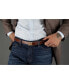 Фото #5 товара Men's Cortina Leather 25mm Compression Belt Strap