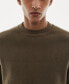 Фото #5 товара Свитер-пуловер MANGO с ребристыми деталями для мужчин