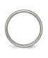 Titanium Satin Swirl Design Wedding Band Ring