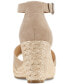 Фото #3 товара Women's Seleeney Wedge Sandals, Created for Macy's