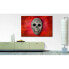 Фото #2 товара Wandbild Skull On Red