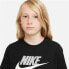 Фото #6 товара Детский Футболка с коротким рукавом Nike Sportswear Чёрный