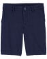 Kid Ponte Knit Uniform Shorts 14