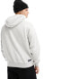 Abercrombie & Fitch microscale trend logo hoodie in grey