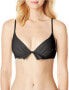 Фото #1 товара Body Glove 266276 Women's Solid Molded Cup Underwire Bikini Top Swimwear Size M