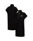 ფოტო #1 პროდუქტის Women's Black Atlanta Braves Emily Quarter-Zip Sneaker Dress