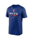 Фото #4 товара Men's Royal New York Mets 2022 Postseason Authentic Collection Dugout T-shirt