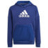 Женская толстовка Adidas Bos Fl Hoodie Синий, 4-5 лет - фото #1