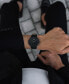 ფოტო #6 პროდუქტის Men's Legacy Black Leather Strap Watch, 42mm