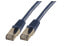 Фото #1 товара Eco patch cable Cat 6 F/UTP - 1m Blu - Cable - Network