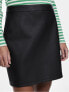 Dámská sukně PCNODA Slim Fit 17140265 Black