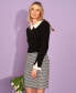 ფოტო #3 პროდუქტის Women's Peter-Pan Collar Pullover Long Sleeve Sweater