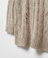 Фото #7 товара Women's Decorative Ripped Long Sweater
