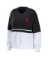 Фото #3 товара Women's Black, White San Francisco Giants Chunky Pullover Sweater