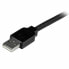 USB Cable Startech USB2AAEXT25M Black