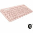 Фото #1 товара Клавиатура Logitech K380 французский Розовый AZERTY