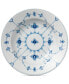 Фото #1 товара Blue Fluted Plain Rim Soup Bowl