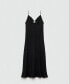 ფოტო #5 პროდუქტის Women's Straps Detail Long Dress