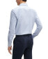 Фото #2 товара Men's Performance-Stretch Slim-Fit Shirt