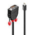 Фото #5 товара Lindy 3m Mini DisplayPort to DVI Adapter Cable - 3 m - Mini DisplayPort - DVI-D - Male - Male - 1920 x 1200 pixels