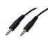 Фото #2 товара ROLINE 3.5mm Cable, M-M 2 m, 3.5mm, Male, 3.5mm, Male, 2 m, Black
