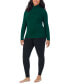 ფოტო #3 პროდუქტის Plus Size Softwear Long-Sleeve Turtleneck Top