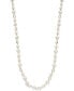Charter Club crystal & Imitation Pearl Strand Necklace, 42" + 2" extender, Created for Macy's