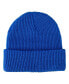 ფოტო #3 პროდუქტის Men's Snack Time Royal Blue Cuffed Plain Skull Acrylic Knitted Beanie Hat