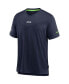 Men's College Navy Seattle Seahawks Sideline Coaches Performance V-Neck T-shirt