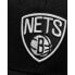 Фото #4 товара Mitchell & Ness NBA Brooklyn Nets Team Logo High Crown 6 Panel Classic Red Snapback Cap HHSSINTL102-BNEYYPPPBLCK