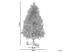 Фото #4 товара Weihnachtsbaum BASSIE