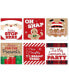 Фото #1 товара Jolly Santa Claus - Funny Christmas Party Decorations Drink Coasters - Set of 6