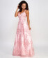 Фото #1 товара Juniors' Embellished Sweetheart-Neck Gown, Created for Macy's