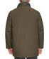 Men's Harcourt Car Coat with an Attached Self Fabric Bib