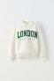 Flocked london sweatshirt