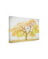 PH Burchett Golden Tree Yellow Canvas Art - 19.5" x 26"