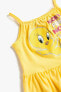Фото #2 товара Kız Bebek Tweety Lisanslı Baskılı Fırfırlı Elbise 2smg80057ak