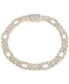 Men's Diamond Figaro Link Bracelet Necklace (1 ct. t.w.) in 10k Gold