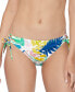 Raisins 259015 Women's Juniors' Palm Springs Printed Bikini Bottoms Size Medium