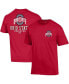 Фото #2 товара Men's Scarlet Ohio State Buckeyes Team Stack 2-Hit T-shirt