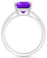 Фото #3 товара Кольцо Macy's Amethyst 3-1/6 ct.t.w. Silver